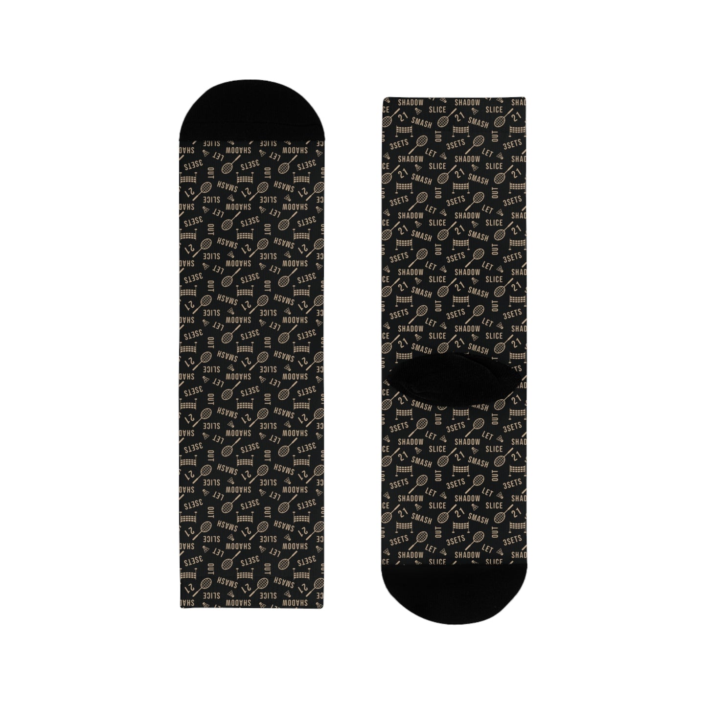 Unisex Mid-Calf Badminton Socks – Style & Comfort