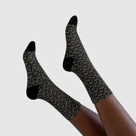 Unisex Mid-Calf Badminton Socks – Style & Comfort