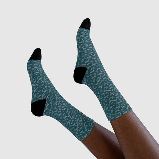 Unisex Mid-Calf Badminton Socks – Style & Comfort