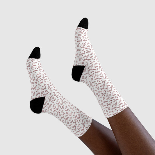Unisex Mid-Calf Badminton Socks – Style & Comfort