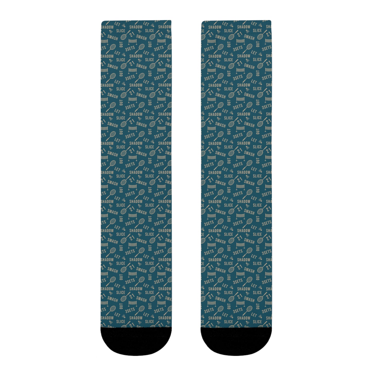 Unisex Mid-Calf Badminton Socks – Style & Comfort