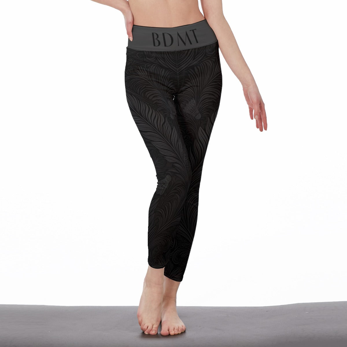 Legging taille haute BDMT pour femme – Plume