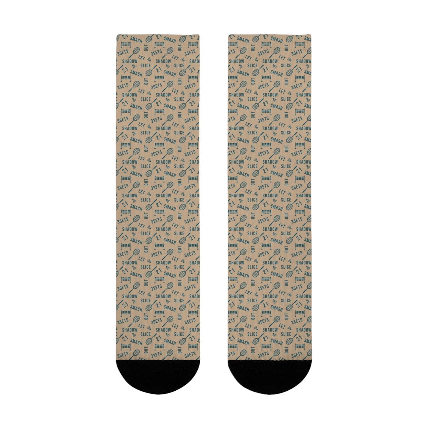 Unisex Mid-Calf Badminton Socks – Style & Comfort
