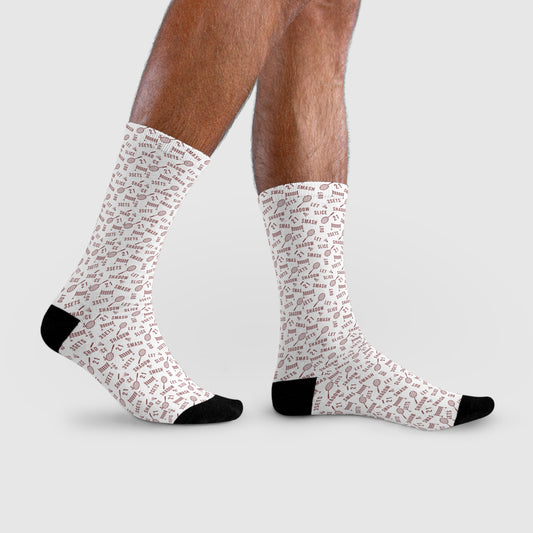 Unisex Mid-Calf Badminton Socks – Style & Comfort