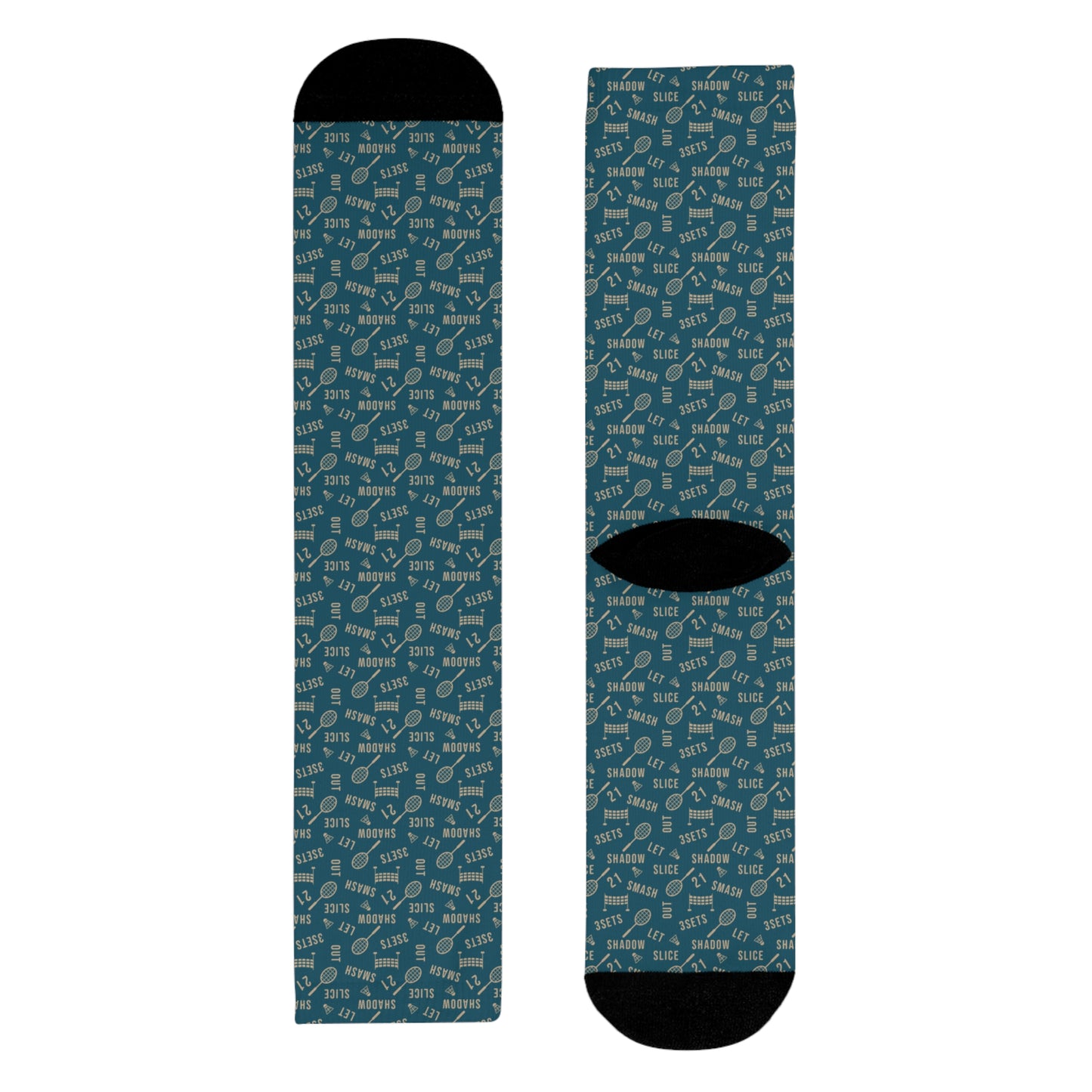 Unisex Mid-Calf Badminton Socks – Style & Comfort