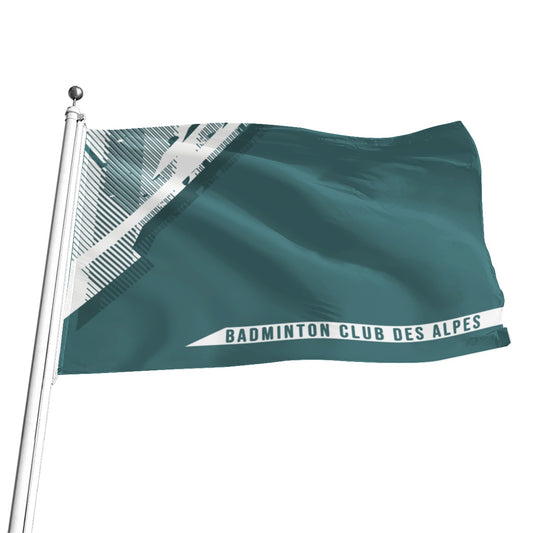 Drapeau imprimé sur toute la surface