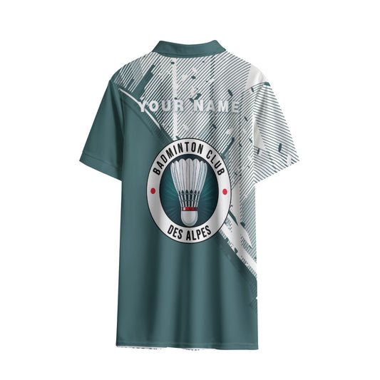 Badminton Men's Polo Shirt | Birdseye