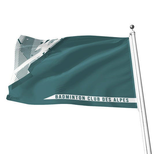Drapeau imprimé sur toute la surface